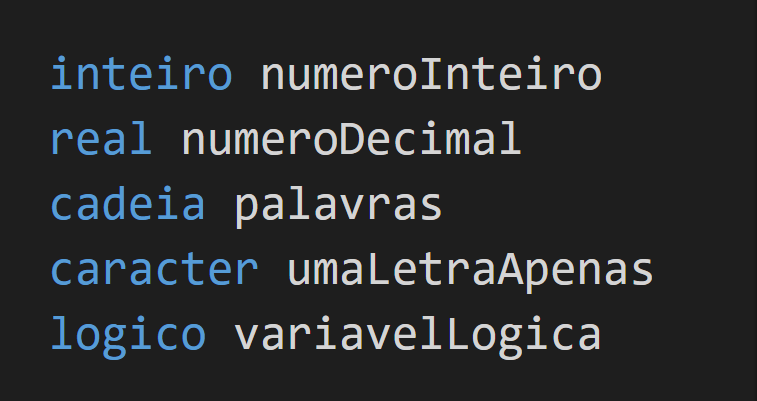 Log. de Programação no Portugol (Perguntas, Respostas e Exemplos)